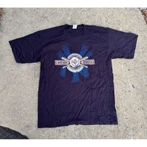Vintage New York Yankees Shirt Mens Large  1998 World Series Champions Starter